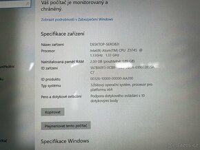 Lenovo doga tablet 2 with windous Platí do smazání - 4