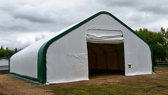 Plachtová hala 12,2x24,4m, plachta 900g/m2 - 4