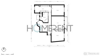 Prodej prostorného bytu 3+1 v domě U Orla (132m2) výjimečná  - 4