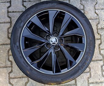 Alu kola originál Škoda Fabia III , Rapid 5x100 R16 Italia - 4