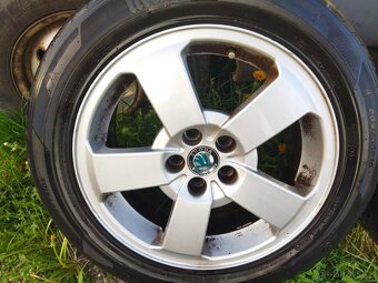Prodám sadu originálních disků Škoda R16 5X100 - 4
