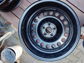 Prodám originální plechový disk opel 6,5Jx16 - 4