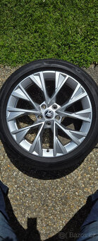Alu kola 18"+ letní pneu Škoda SUPERB 4 a 3 - 4