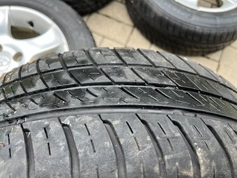 4x alu disky 4x100 R14, letní pneu 70% - 4