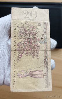 20kčs 1949 II. Vydání - Neperforovaná - 4