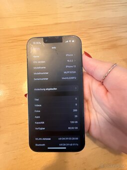 iPhone 13 128GB, Temně inkoustový - 4