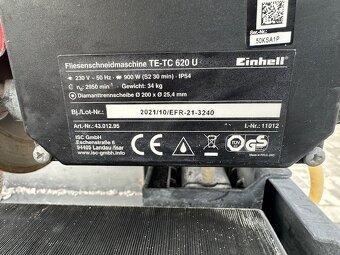Řezačka na dlažbu Einhell - 4