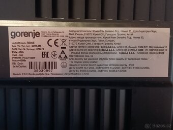 ELEKTRICKÝ KRÁJEČ POTRAVIN GORENJE R 506 E - 4