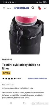 2 téměř nové koloběžky pro dospělé i děti s držáky na láhev - 4