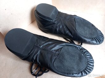 Taneční boty Jazzovky, kožené, velikost 39 - 4