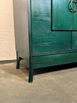 Designová zelená komoda (133004) - 4