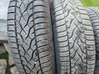 Prodám zánovní zimní sadu Barum 155/70/13 - 4
