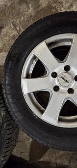 Alu kola r16, 5,114,3 zimní pneu 215/65C - 4