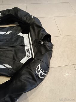Berik Brave Heart-Pánská kožená moto kombinéza, dvoudílná - 4