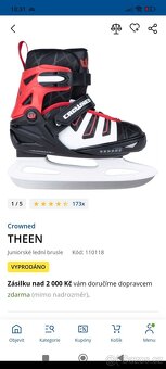 Chlapecké brusle 36-41 nové - 4