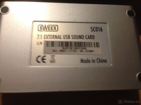 Zvuková karta Sweex 7.1 externí (SC016) - 4