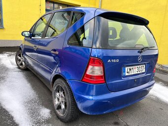 MERCEDES A 160 BENZÍN BEZ STK  ALU KOLA - 4