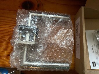 Kliky LUSY nerez stainless steel + rozeta WC - 4