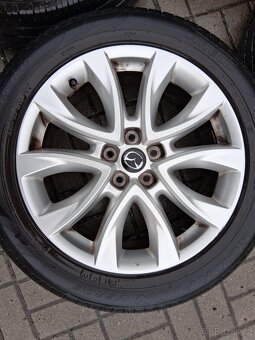 MAZDA CX-5 5x114,3 R19 ET50+LETNÍ 225/55R19 4mm - 4