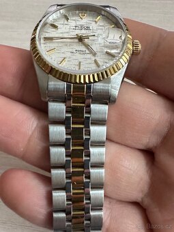 Pěkné vintage hodinky Tudor Prince 34mm. Model 74033 - 4