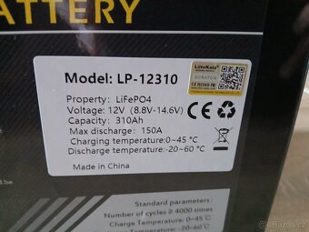 Prodám nový lifepo4 akumulátor  12v 280Ah - 4