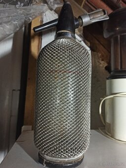 Sifonová láhev+ bombičky /stará/ - 4
