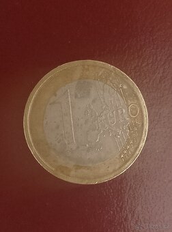 1€ Vzácná mince Itálie r2002. - 4