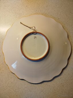 Tupeská keramika - talíř na zavěšení - 4