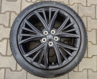 Alu kola originál Toyota Yaris 5x100 R17 TOP ZIMNÍ SADA - 4