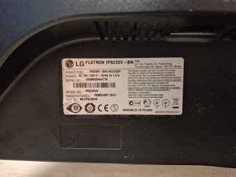 Monitor LG IPS235V - Full HD, IPS, 23" - 4