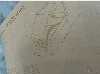 Dětská postel "domeček" 90x200 - 4