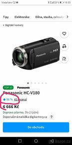 Full HD Panasonic kamera stabilizace - 4
