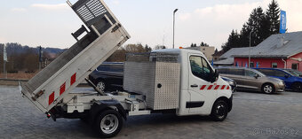 Renault Master 2,3DCi 107kW sklápěč, tupláky, tažné 3,5t,DPH - 4