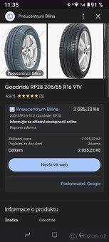 205/55 r16 letní pneumatiky - 4