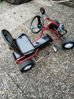 Retro šlapací motokára - 4