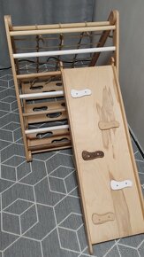 Žebřiny piklerové TROJÚHELNÍK+ skluzavka -50% - 4