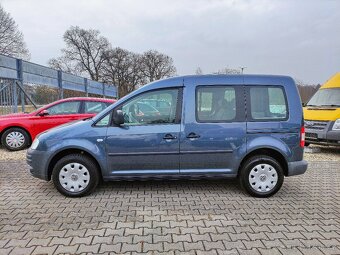 VW CADDY 1.9 TDi 77KW,LIFE,KLIMA,CD,EL.OKNA,VYHŘ.ZRCÁTKA. - 4