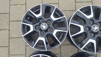 Alu kola Peugeot 16" 5x118 6J ET68 Boxer karavan - 4