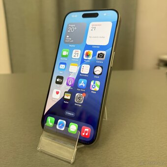 iPhone 15 Pro 128GB, pěkný stav, 12 měsíců záruka - 4