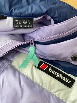 Unisex zateplená bunda Berghaus Glenshee - modrá / fialová - 4