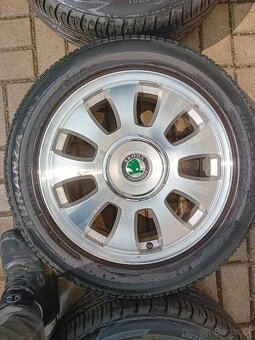 ALU kol - Škoda Octavia 1 - Metalica R16 205/55 - 4
