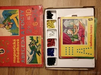 retro hra - magnetická mozaika ABECEDA - tofa - 4