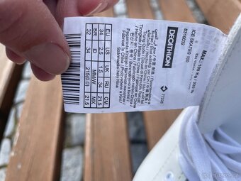 Dívčí lední brusle Oxelo velikost 34 - 4