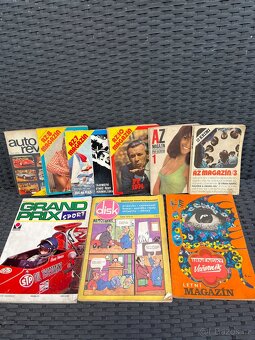 Retro časopisy 70. léta – AZ magazín, Grand Prix, Disk, Auto - 4