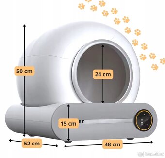 AUTOMATICKÁ TOALETA PRO KOČKY SMART - 4