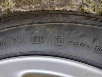 Borbet ALU 5x120 R15, pneu 205/65 R15 zimní - 4