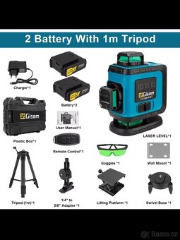 Křížový laser - samonivelacni - 4