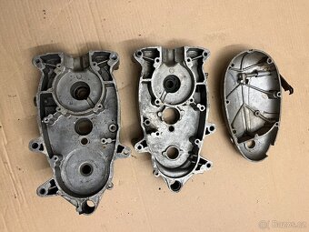 Kartery + víko spojky Jawetta / Jawa 551 - párové - 4