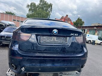 Bmw e71 x6 40d 225kw Carbon Schwartz na díly - 4