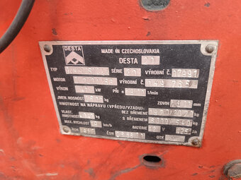 VZV Desta 2522 nosnost 2500 kg - 4